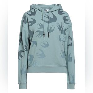 Alexander McQueen Teal Graphic Hoodie